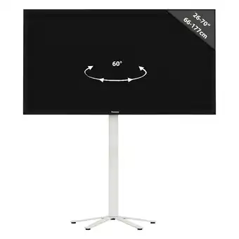 Netto Marken-Discount VCM TV Standfuß mit Zwischenboden Ständer Rack Fernseh Maße ca. H. 100 x B. 61 x T. 61 cm - Xila Angebot