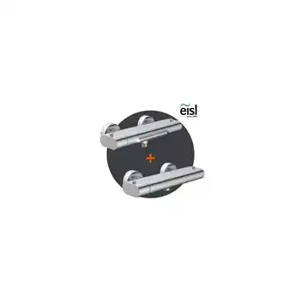 Netto Marken-Discount EISL Duscharmatur CARNEO mit Thermostat, Chrom Angebot