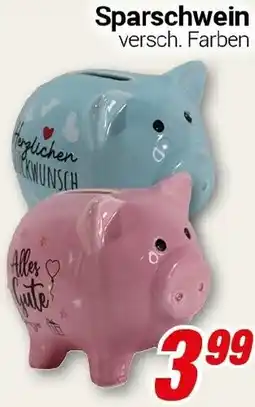 CENTERSHOP Sparschwein Angebot