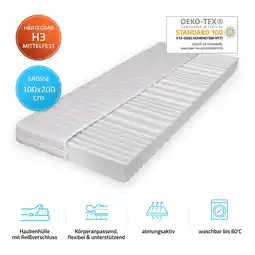 Netto Marken-Discount HOME DELUXE Matratze ORTHO BASIC, 100 x 200 cm Angebot