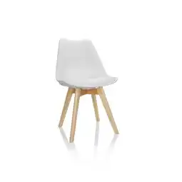 Netto Marken-Discount hjh OFFICE Schalenstuhl 4er Pack SCANDI Kunststoff ohne Armlehnen Angebot