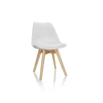 Netto Marken-Discount hjh OFFICE Schalenstuhl 4er Pack SCANDI Kunststoff ohne Armlehnen Angebot