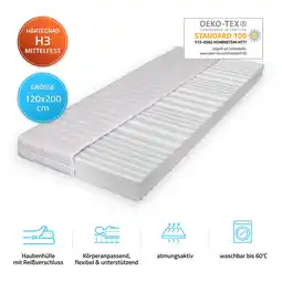 Netto Marken-Discount HOME DELUXE Matratze ORTHO BASIC, 120 x 200 cm Angebot