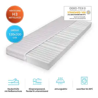 Netto Marken-Discount HOME DELUXE Matratze ORTHO BASIC, 120 x 200 cm Angebot