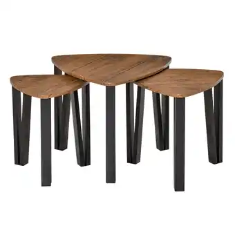 Netto Marken-Discount HOMCOM Beistelltisch E1 Klasse MDF, Eisenbeine Angebot