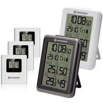 Netto Marken-Discount BRESSER ClimaTemp IO Funkthermometer Jumbo Set Angebot
