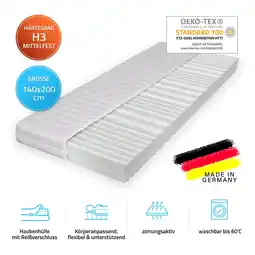 Netto Marken-Discount HOME DELUXE Matratze ORTHO BASIC, 140 x 200 cm Angebot
