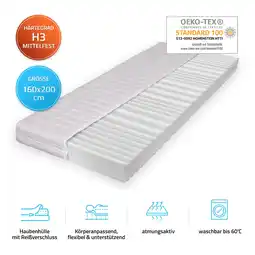 Netto Marken-Discount HOME DELUXE Matratze ORTHO BASIC, 160 x 200 cm Angebot