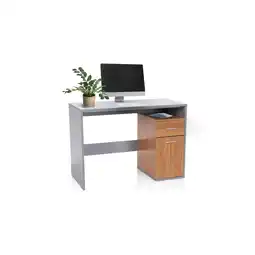Netto Marken-Discount hjh OFFICE Schreibtisch BASIX Melaminharzbeschichtete Spanplatte Angebot