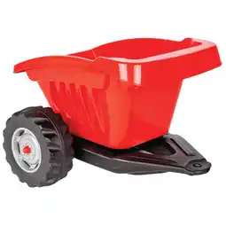 Netto Marken-Discount Ride-on Anhänger für Traktor Strong Bull rot Angebot