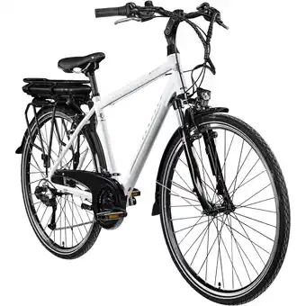 Netto Marken-Discount Zündapp Z802 E Bike 28 Zoll Trekkingrad Herren 155 - 185 cm Elektrofahrrad mit 21 Gang Angebot