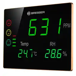 Netto Marken-Discount BRESSER CO2-Messgerät Smile XXL mit CO2-Ampel und extragroßem LED-Display Angebot