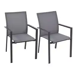 Netto Marken-Discount Garden Pleasure Stapelstuhl RANA, 2er Set Angebot