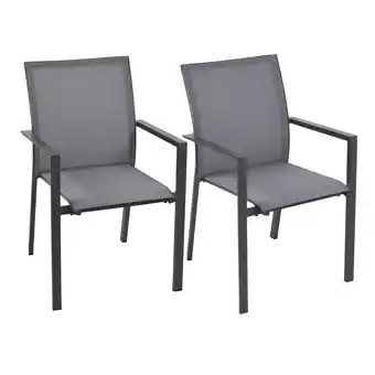 Netto Marken-Discount Garden Pleasure Stapelstuhl RANA, 2er Set Angebot