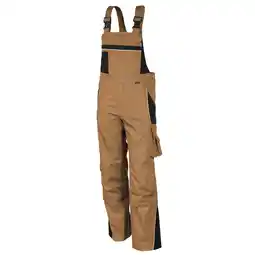 Netto Marken-Discount QUALITEX HIGH QUALITY WORKWEAR Latzhose PRO khaki/schwarz Damen: 60 Herren: 66 Angebot