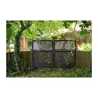 Netto Marken-Discount Spalier 100 cm mit Erdspieß, anthrazit, 2er Set Angebot