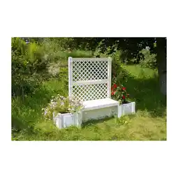 Netto Marken-Discount Gartenbank Kopenhagen, weiß Angebot