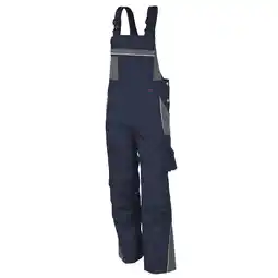 Netto Marken-Discount QUALITEX HIGH QUALITY WORKWEAR Latzhose PRO marine/grau Herren: 106 Angebot