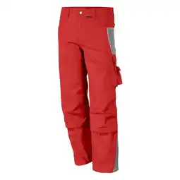 Netto Marken-Discount QUALITEX HIGH QUALITY WORKWEAR Bundhose PRO rot/grau Damen: 48 Herren: 54 Angebot