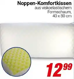 CENTERSHOP Noppen-Komfortkissen Angebot