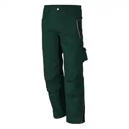 Netto Marken-Discount QUALITEX HIGH QUALITY WORKWEAR Bundhose PRO grün/schwarz Damen: 56 Herren: 62 Angebot