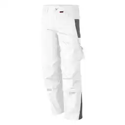 Netto Marken-Discount QUALITEX HIGH QUALITY WORKWEAR Bundhose PRO weiß/grau Damen: 42 Herren: 48 Angebot