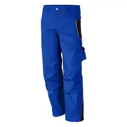 Netto Marken-Discount QUALITEX HIGH QUALITY WORKWEAR Bundhose PRO kornblau/schwarz Damen: 46 Herren: 52 Angebot