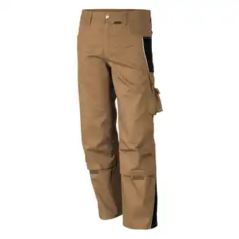 Netto Marken-Discount QUALITEX HIGH QUALITY WORKWEAR Bundhose PRO khaki/schwarz Herren: 102 Angebot