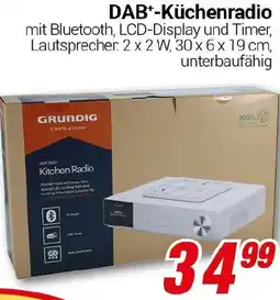 CENTERSHOP GRUNDIG DAB+-Küchenradio Angebot