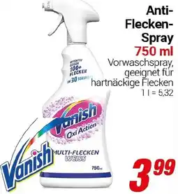 CENTERSHOP Vanish Anti-Flecken Spray Angebot