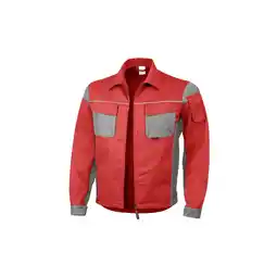 Netto Marken-Discount QUALITEX HIGH QUALITY WORKWEAR Bundjacke PRO rot/grau Damen: 42 Herren: M Angebot