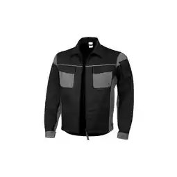 Netto Marken-Discount QUALITEX HIGH QUALITY WORKWEAR Bundjacke PRO schwarz/grau Damen: 50 Herren: XL Angebot