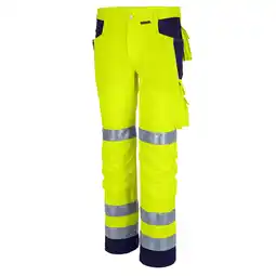Netto Marken-Discount QUALITEX HIGH QUALITY WORKWEAR Bundhose PRO WS warngelb/marine Herren: 106 Angebot
