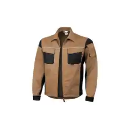 Netto Marken-Discount QUALITEX HIGH QUALITY WORKWEAR Bundjacke PRO khaki/schwarz Damen: 50 Herren: XL Angebot