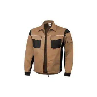 Netto Marken-Discount QUALITEX HIGH QUALITY WORKWEAR Bundjacke PRO khaki/schwarz Damen: 50 Herren: XL Angebot