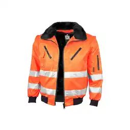 Netto Marken-Discount QUALITEX HIGH QUALITY WORKWEAR Pilotenjacke signal warngelb Damen: 48 Herren: XL Angebot