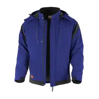 Netto Marken-Discount QUALITEX HIGH QUALITY WORKWEAR Softshelljacke PRO Winter kornblau/schwarz Damen: 60 Herren: 4XL Angebot