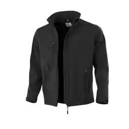 Netto Marken-Discount QUALITEX HIGH QUALITY WORKWEAR Softshelljacke softshell schwarz Damen: 60 Herren: 4XL Angebot