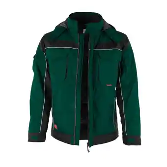 Netto Marken-Discount QUALITEX HIGH QUALITY WORKWEAR Winterjacke PRO Winter grün/schwarz Damen: 60 Herren: 4XL Angebot