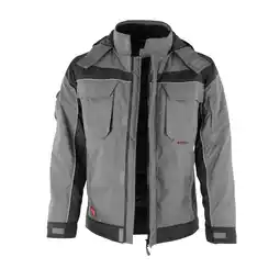 Netto Marken-Discount QUALITEX HIGH QUALITY WORKWEAR Winterjacke PRO Winter grau/schwarz Damen: 60 Herren: 4XL Angebot