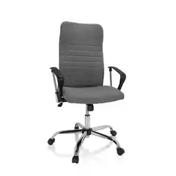 Netto Marken-Discount hjh OFFICE Home Office Bürostuhl ARTON 40 Stoff mit Armlehnen Angebot