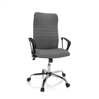 Netto Marken-Discount hjh OFFICE Home Office Bürostuhl ARTON 40 Stoff mit Armlehnen Angebot