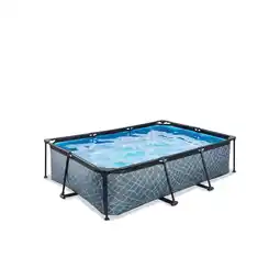 Netto Marken-Discount EXIT Frame Pool 220x150x65cm mit Filterpumpe versch. Ausführungen Angebot