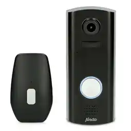 Netto Marken-Discount Alecto DVC600IP - WLAN-Türklingel mit Kamera - Schwarz Angebot