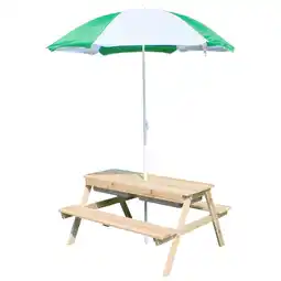 Netto Marken-Discount Coemo Kindersitzgruppe Edi mit Wasserbecken und Sonnenschirm Angebot