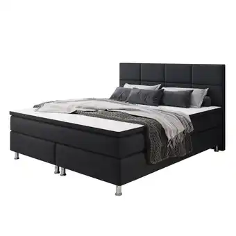Netto Marken-Discount Inter Handels Boxspringbett Rotterdam 180x200 cm versch. Farben Angebot