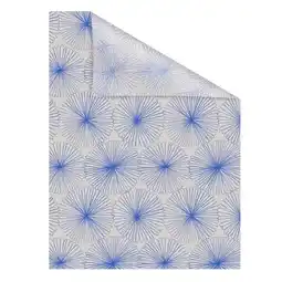 Netto Marken-Discount Lichtblick Fensterfolie selbstklebend, Sichtschutz, Flower wheel - Blau Angebot