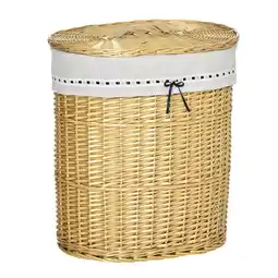 Netto Marken-Discount HOMCOM Wäschekorb Weidenrute Angebot