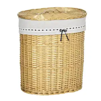 Netto Marken-Discount HOMCOM Wäschekorb Weidenrute Angebot