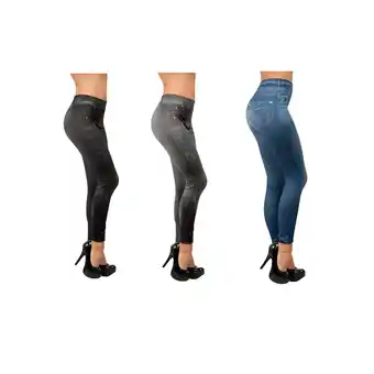 Netto Marken-Discount Comfortisse Jeggings - Leggings 3er Set mit Taschen Slim Jeggings Angebot